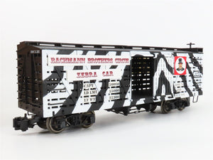 G Scale Bachmann BBCX Bachmann Brothers Circus Zebra Car #253