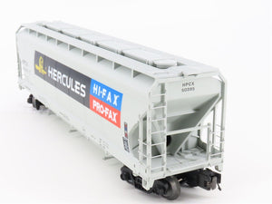 O Gauge 3-Rail MTH 20-97767 HPCX Hercules 3-Bay Covered Hopper #50395