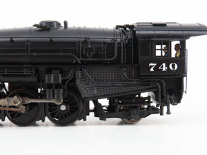 HO Scale Broadway Limited BLI CGW Railway 2-8-2 Steam #345 CUSTOM w/DCC & Sound