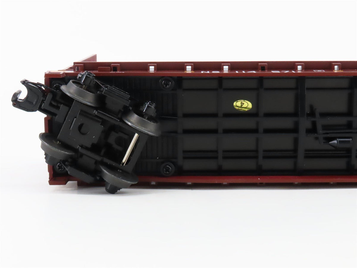 O Gauge 3-Rail MTH 20-98666 NS Norfolk Southern Flat Car #114571 w/ Pipe Load