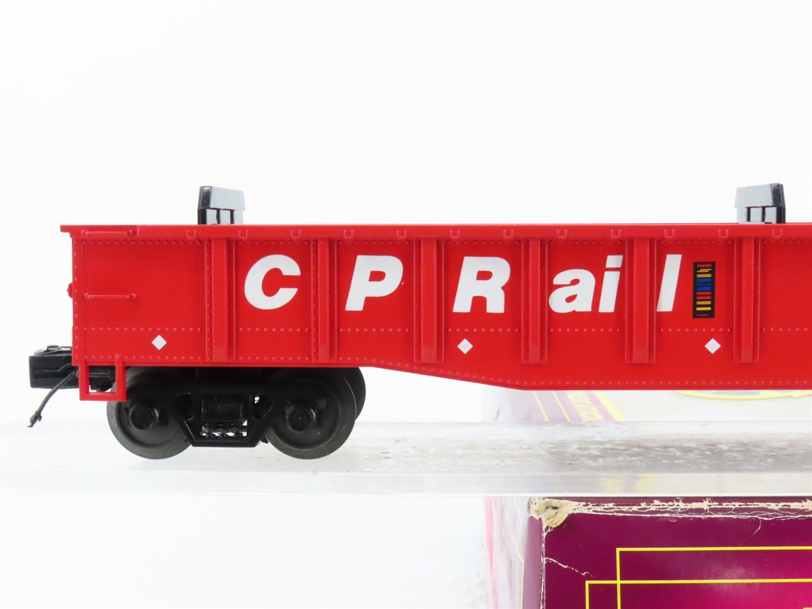 O Gauge 3-Rail MTH 20-98925 CP Rail Gondola #340658 w/ Coil Steel Load