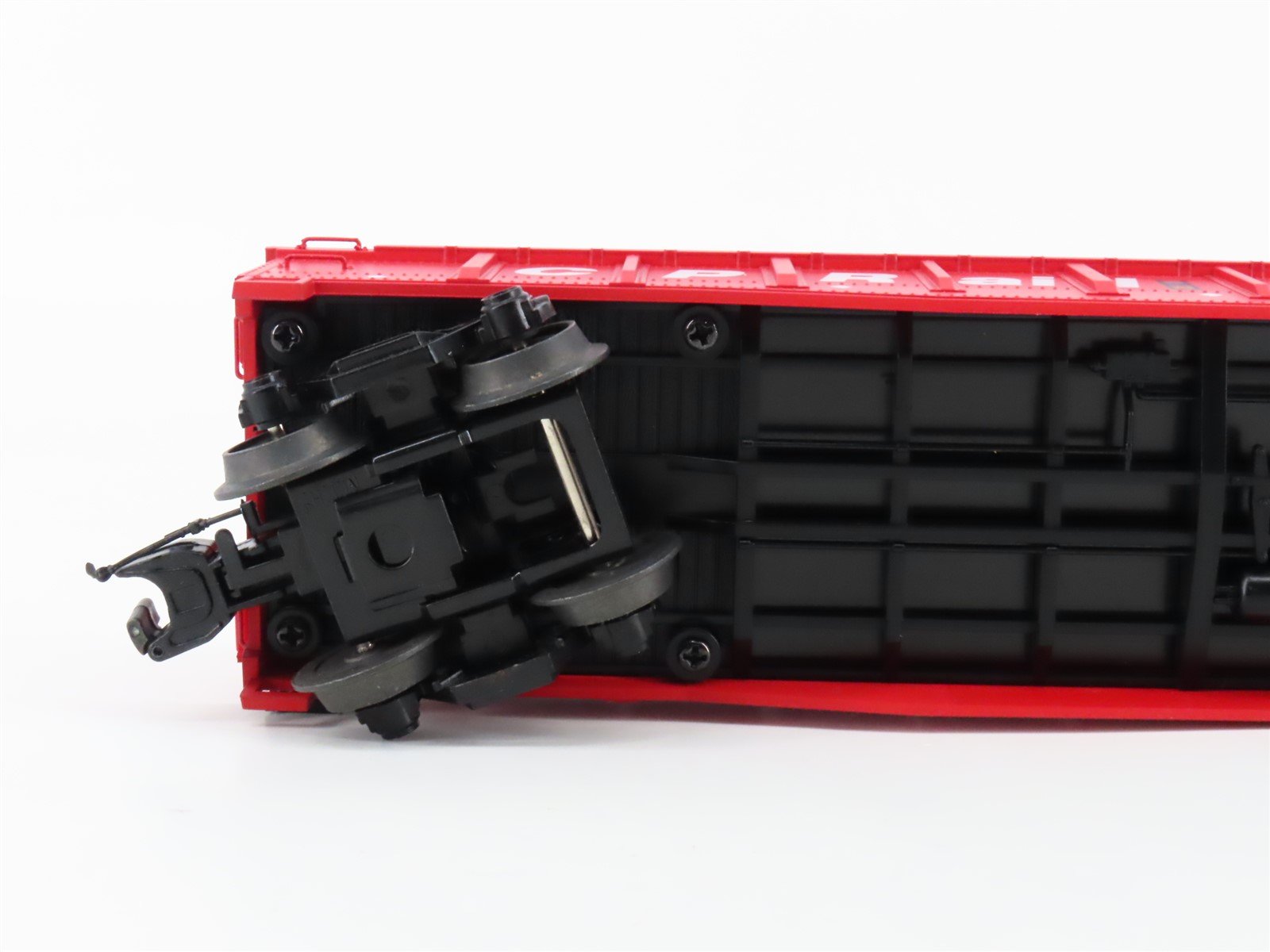 O Gauge 3-Rail MTH 20-98925 CP Rail Gondola #340658 w/ Coil Steel Load