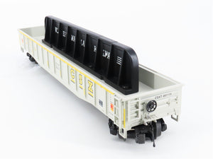 O Gauge 3-Rail MTH 20-95411 CSXT Open Gondola #491114 w/ Bridge Girder