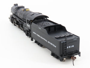 HO Scale Broadway Limited 255 NYC Railway 2-8-2 Steam Loco #9518 w/ DCC & Sound