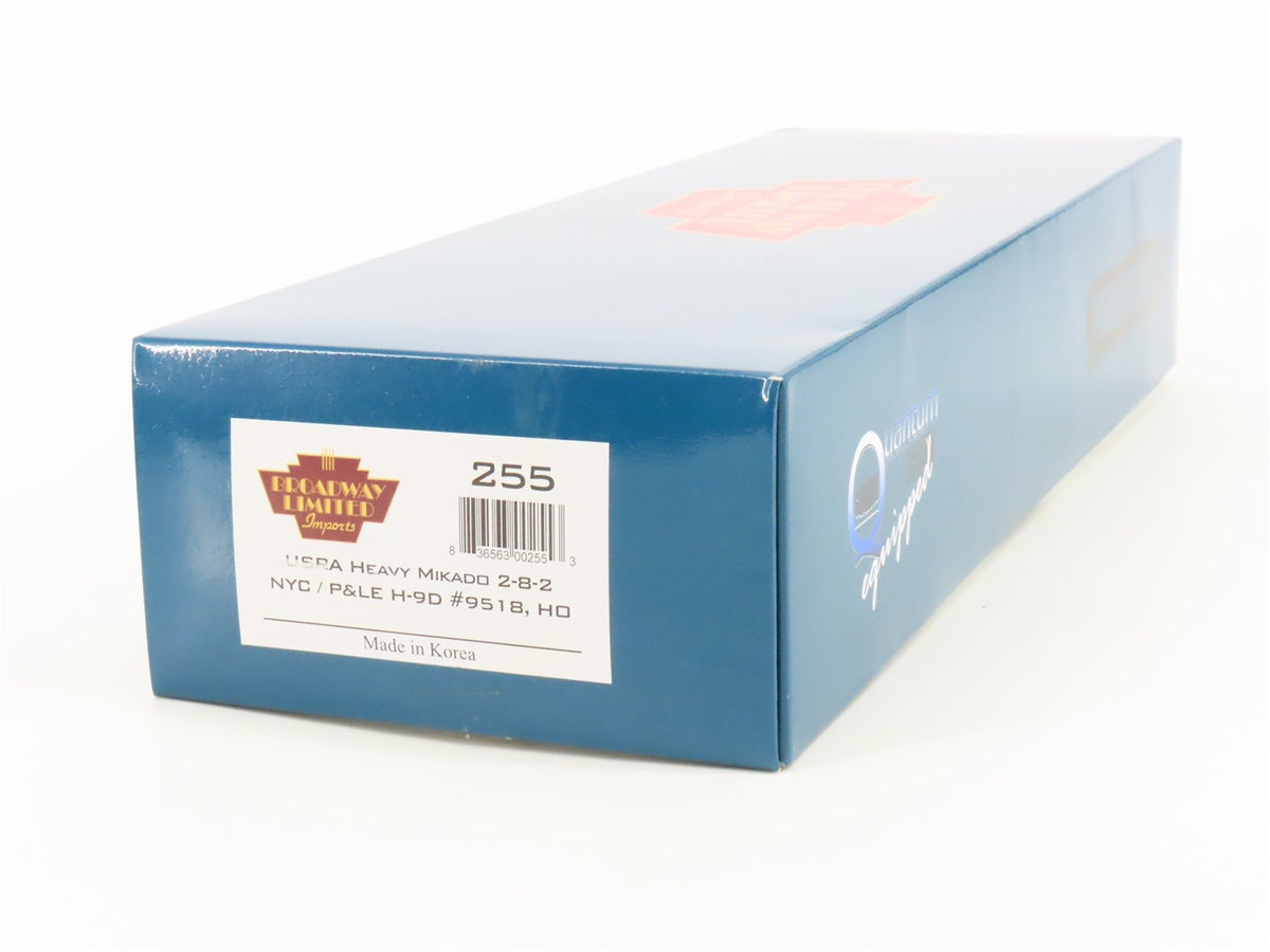 HO Scale Broadway Limited 255 NYC Railway 2-8-2 Steam Loco #9518 w/ DCC &amp; Sound
