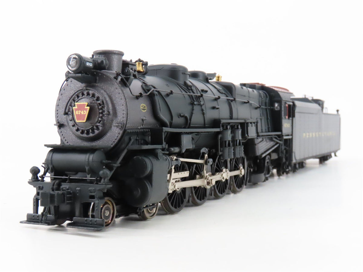 HO Scale Broadway Limited 004 PRR Railway 4-8-2 Steam Loco #6743 w/ DCC &amp; Sound