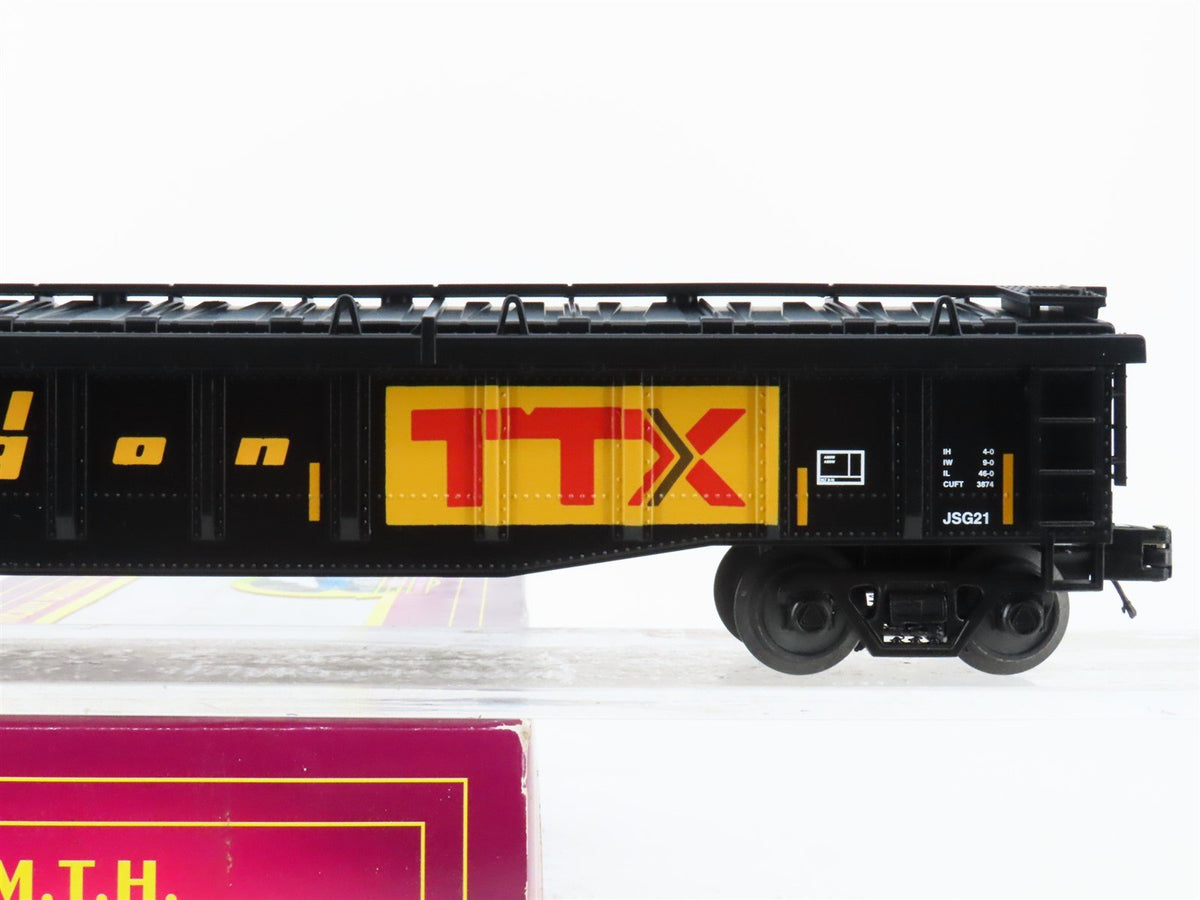 O Gauge 3-Rail MTH 20-95202 GNTX TTX Railgon Covered Gondola #290009