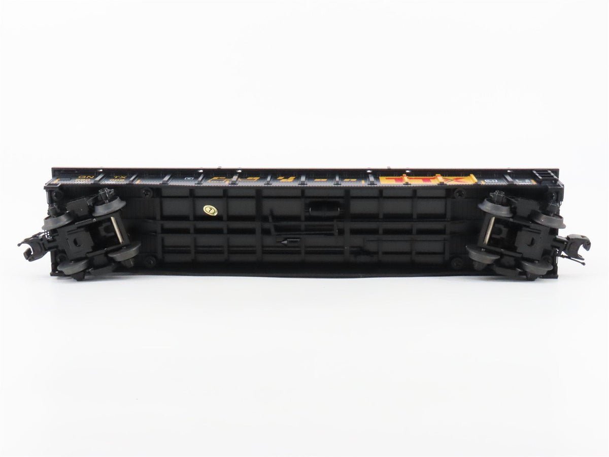 O Gauge 3-Rail MTH 20-95202 GNTX TTX Railgon Covered Gondola #290009
