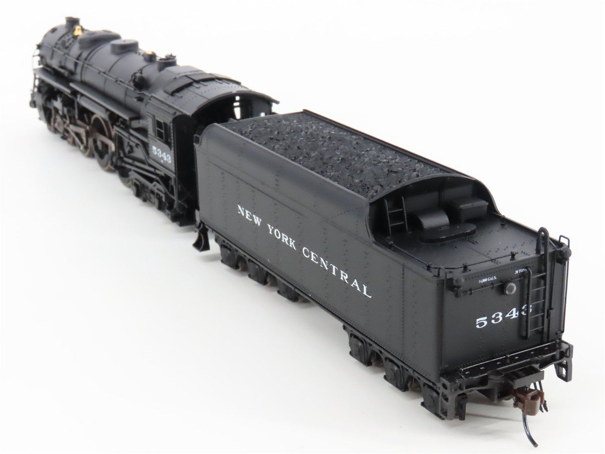 HO Scale Broadway Limited 002 NYC Railway J1e 4-6-4 Steam #5343 w/ DCC &amp; Sound