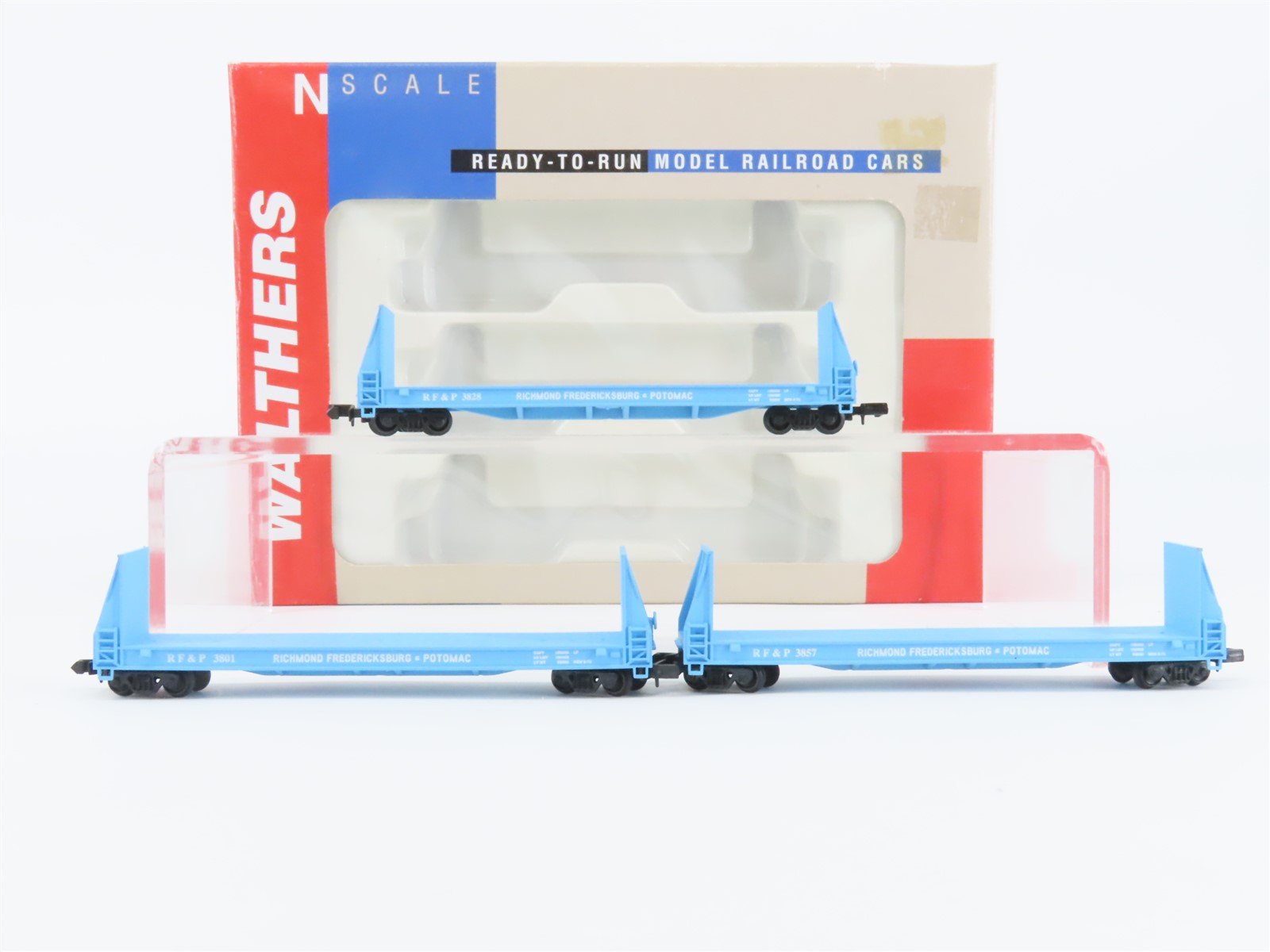 N Walthers 932-38906 RF&P Richmond Fredericksburg Potomac 60' Pulpwood Car 3-Pk.