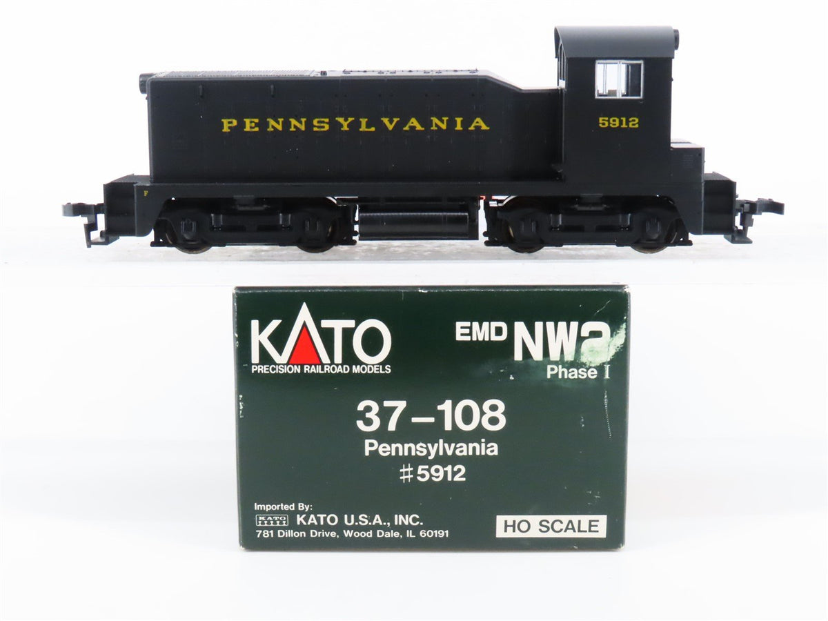 HO Scale KATO 37-108 PRR Pennsylvania NW2 Diesel Locomotive #5912