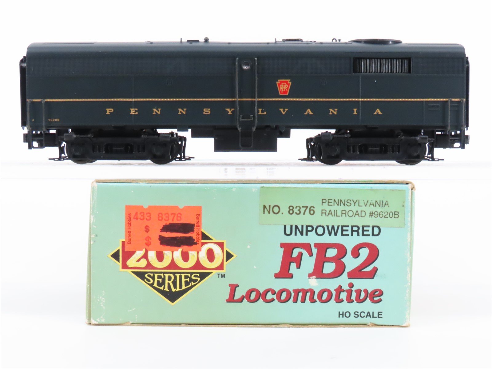 HO Scale Proto 2000 8376 PRR Pennsylvania FB2 Diesel #9620B UNPOWERED