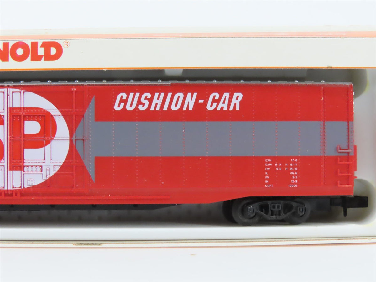 LOT of 3 N Scale Arnold UP, SP, ATSF Hy-Cube Double Door Box Cars