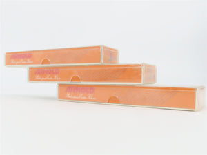 LOT of 3 N Scale Arnold UP, SP, ATSF Hy-Cube Double Door Box Cars