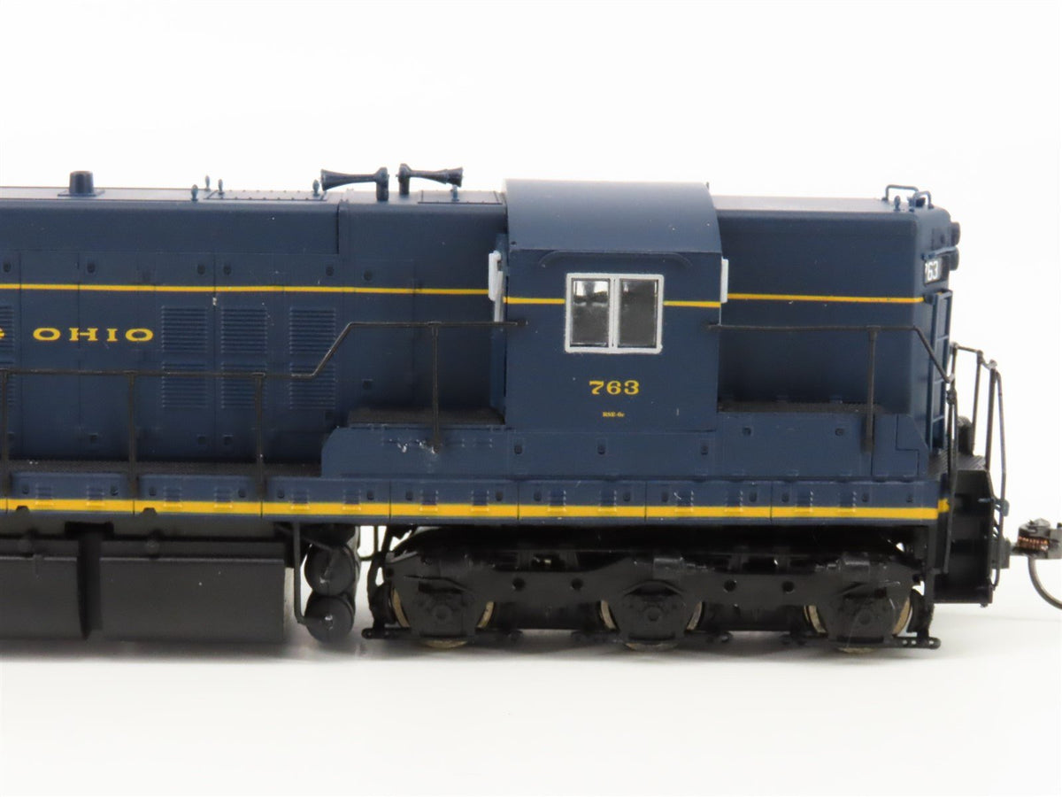 HO Scale Proto 2000 8220 B&amp;O Baltimore &amp; Ohio SD7 Diesel Locomotive #763