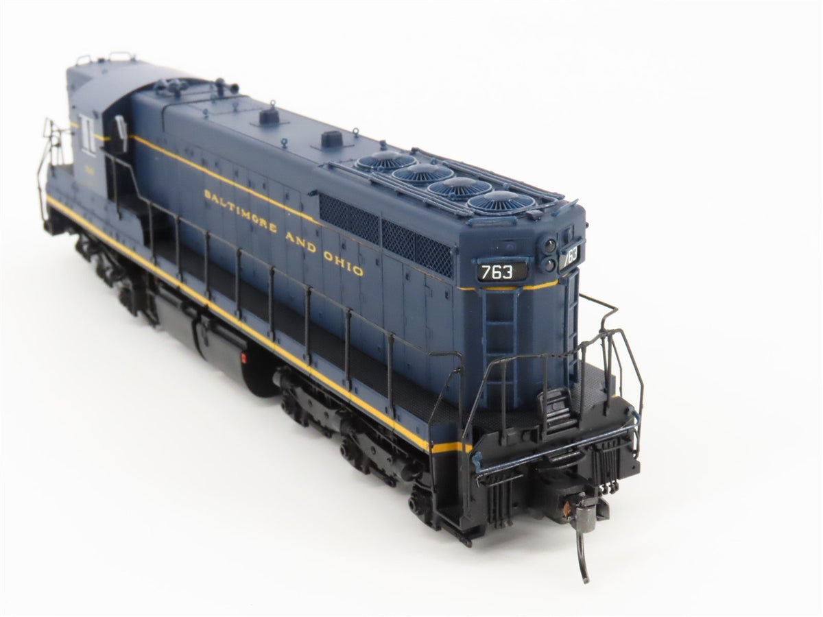 HO Scale Proto 2000 8220 B&amp;O Baltimore &amp; Ohio SD7 Diesel Locomotive #763