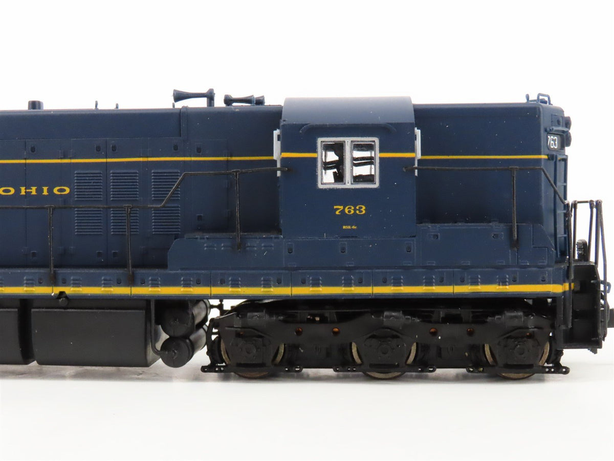 HO Scale Proto 2000 8220 B&amp;O Baltimore &amp; Ohio SD7 Diesel Locomotive #763