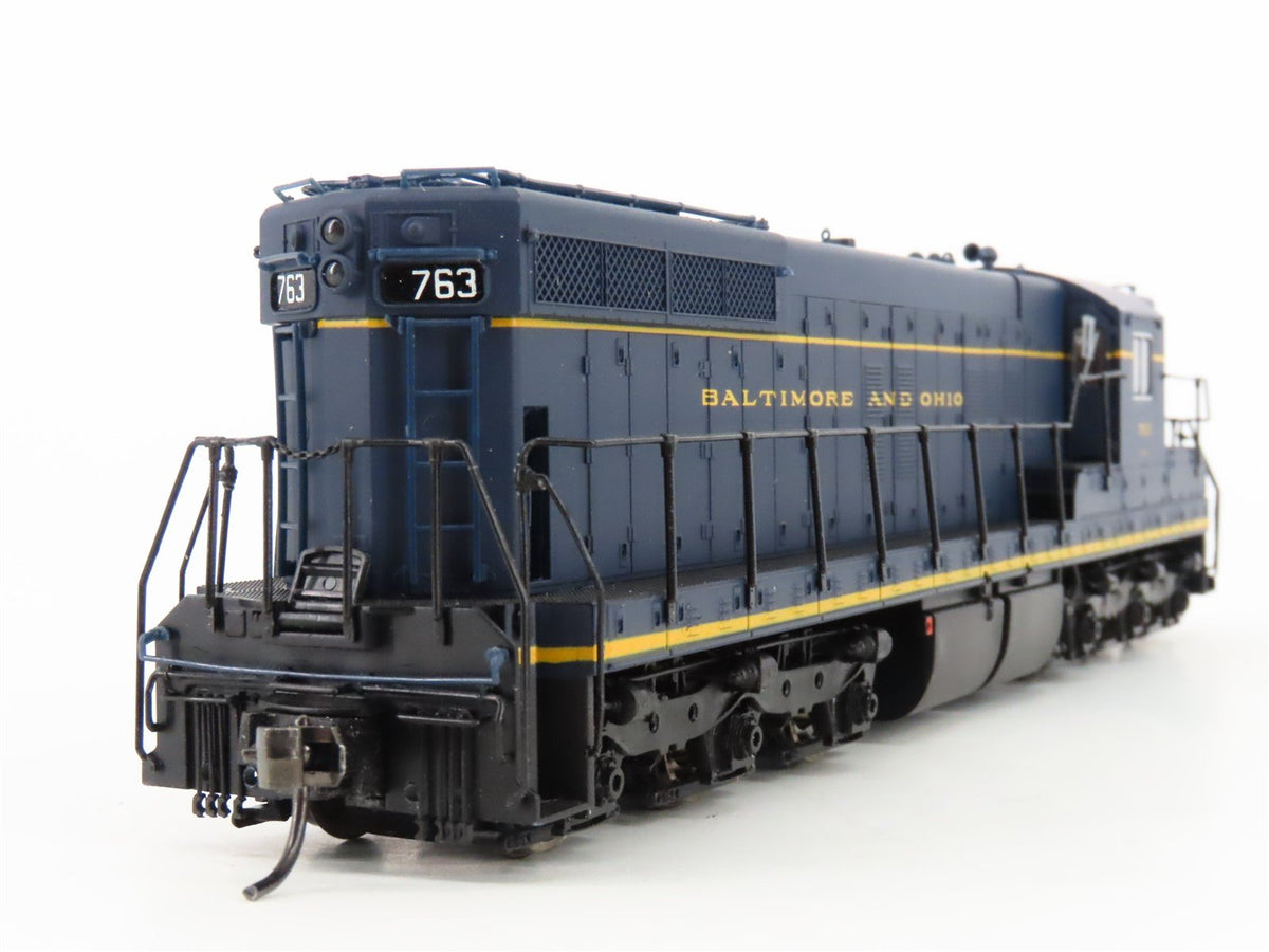 HO Scale Proto 2000 8220 B&amp;O Baltimore &amp; Ohio SD7 Diesel Locomotive #763