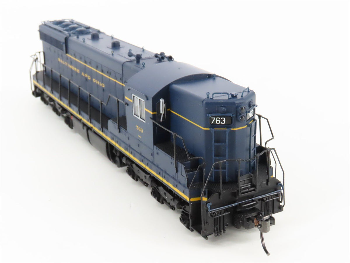 HO Scale Proto 2000 8220 B&amp;O Baltimore &amp; Ohio SD7 Diesel Locomotive #763