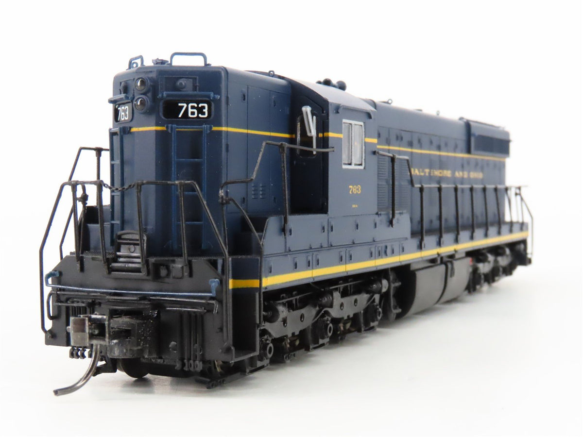 HO Scale Proto 2000 8220 B&amp;O Baltimore &amp; Ohio SD7 Diesel Locomotive #763
