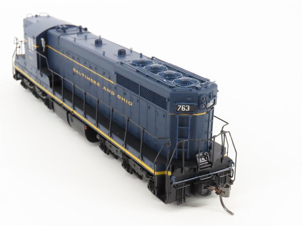 HO Scale Proto 2000 8220 B&amp;O Baltimore &amp; Ohio SD7 Diesel Locomotive #763