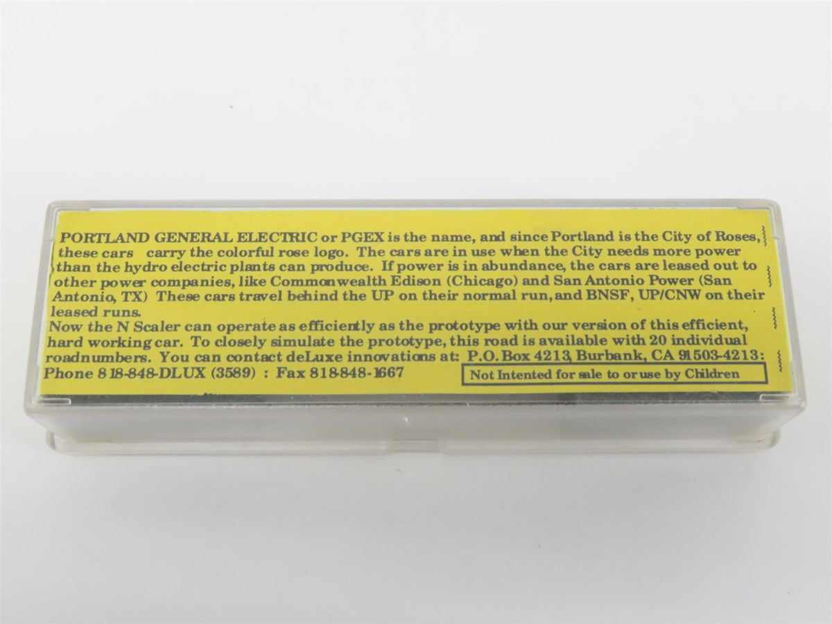 LOT of 8 N Scale Deluxe Innovations BN, AECX, PGEX, SFIX Coal Gondolas