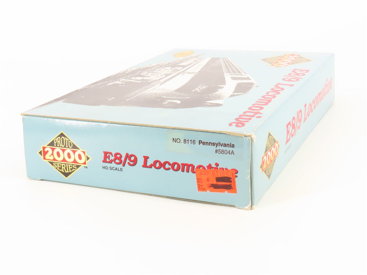 HO Scale Proto 2000 8116 PRR Pennsylvania E8/9A Diesel Locomotive #5804A