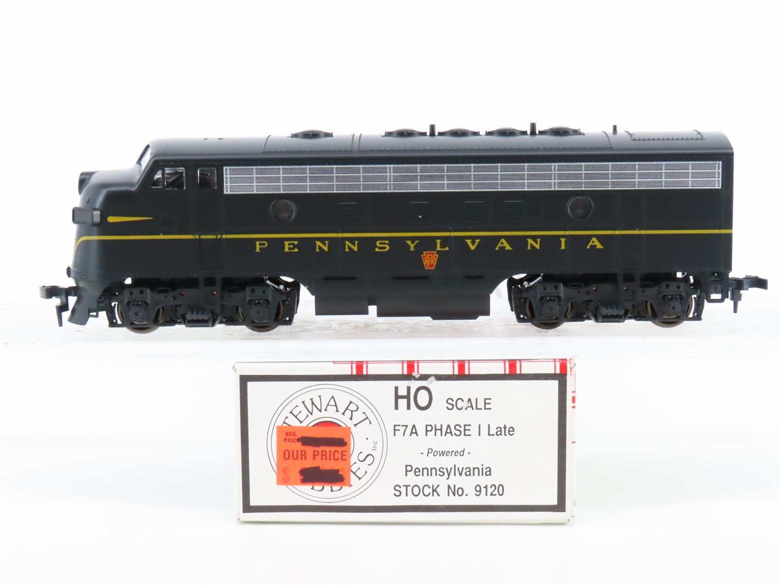 HO Scale Stewart 9120 PRR Pennsylvania F3A Phase I Late Diesel Loco No#