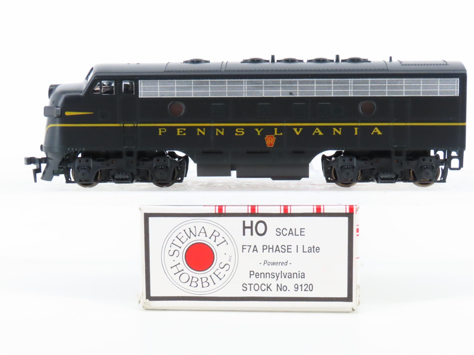 HO Scale Stewart 9120 PRR Pennsylvania F3A Phase I Late Diesel Loco No#