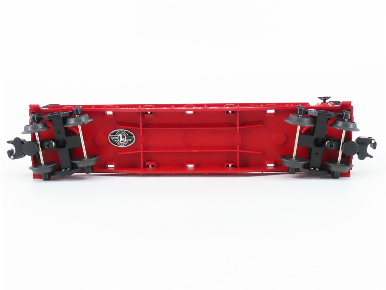 O Gauge 3-Rail Lionel 6-39435 Postwar Flat Car #6477 w/ Pipes