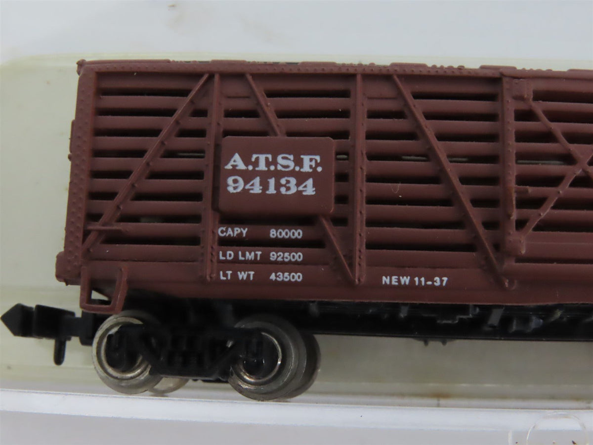LOT of 9 N Scale Life-Like UP, ATSF, CNW, L&amp;N, RF&amp;P, BAR, WSRX Freight Cars
