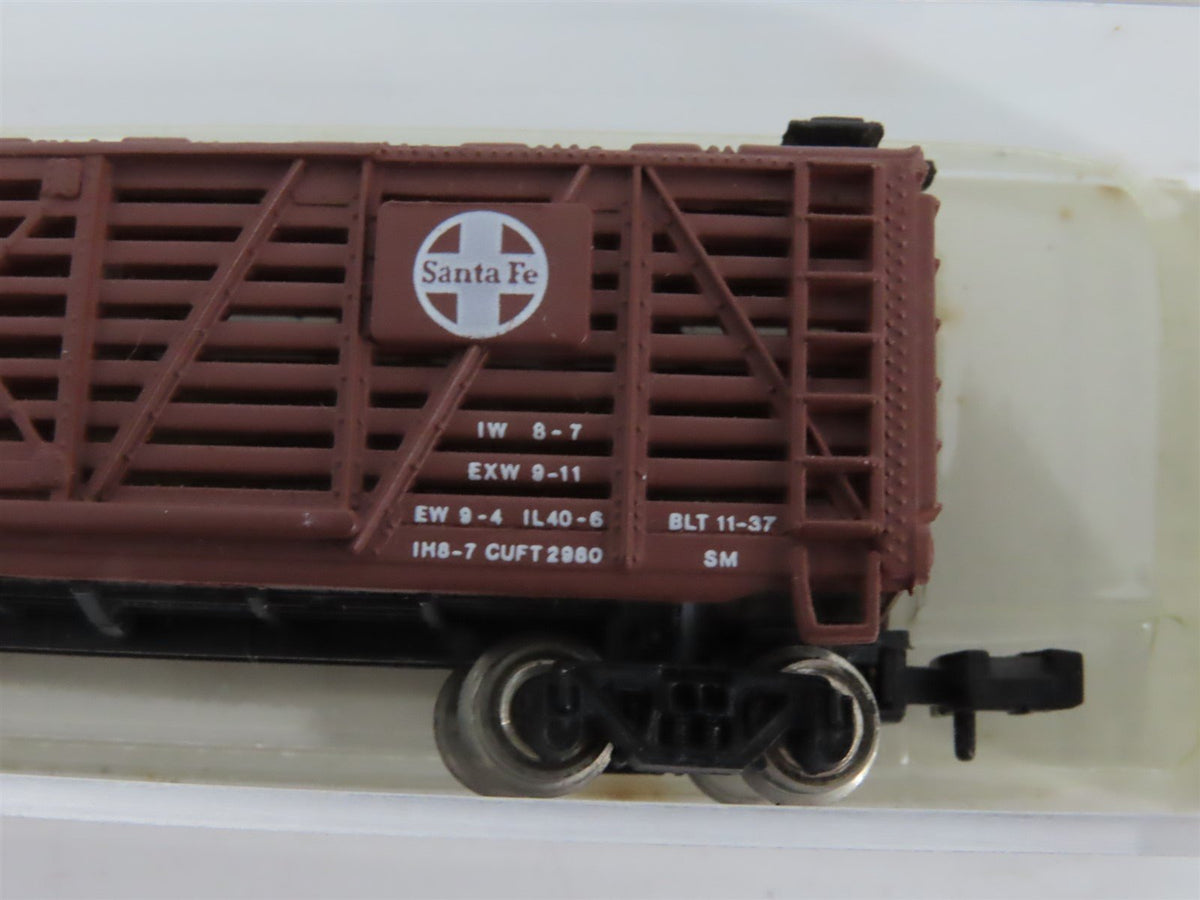 LOT of 9 N Scale Life-Like UP, ATSF, CNW, L&amp;N, RF&amp;P, BAR, WSRX Freight Cars