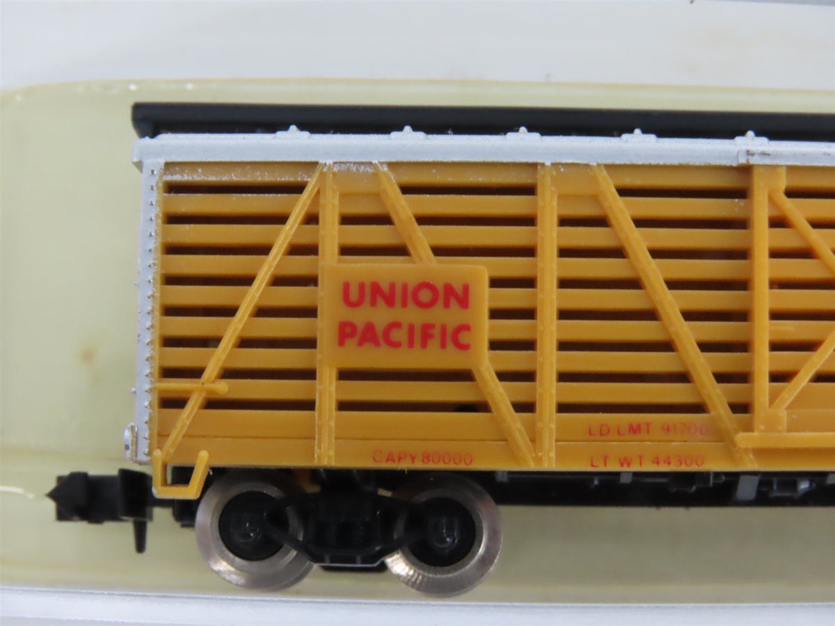 LOT of 9 N Scale Life-Like UP, ATSF, CNW, L&amp;N, RF&amp;P, BAR, WSRX Freight Cars