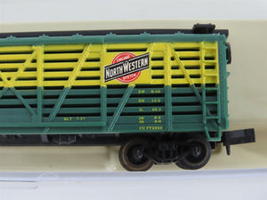 LOT of 9 N Scale Life-Like UP, ATSF, CNW, L&N, RF&P, BAR, WSRX Freight Cars