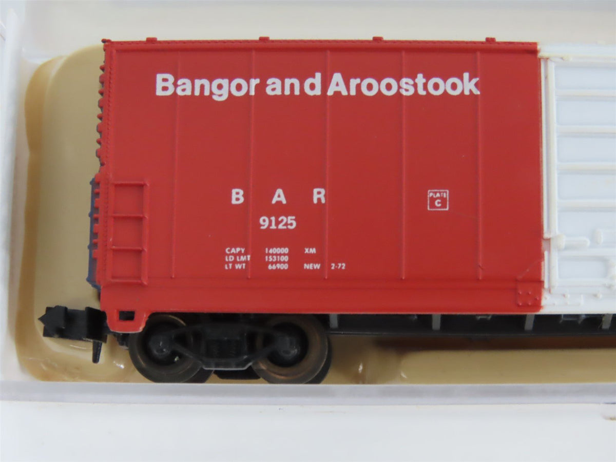 LOT of 9 N Scale Life-Like UP, ATSF, CNW, L&amp;N, RF&amp;P, BAR, WSRX Freight Cars