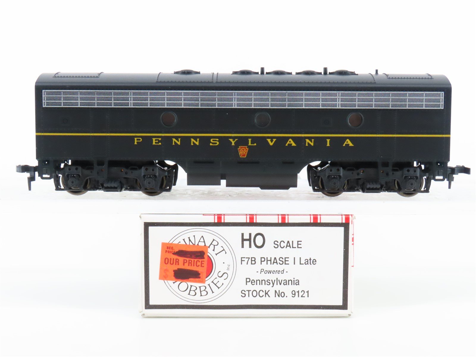 HO Scale Stewart 9121 PRR Pennsylvania F3B Phase I Late Diesel Loco No#