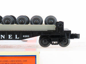 O Gauge 3-Rail Lionel 6-39436 Postwar Flat Car #6262 w/ Wheel Load