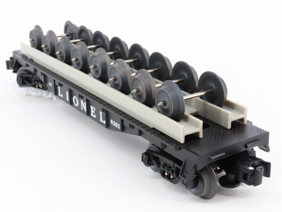 O Gauge 3-Rail Lionel 6-39436 Postwar Flat Car #6262 w/ Wheel Load