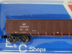 LOT of 4 N Scale E&C Shops CR Conrail & SP Southern Pacific Hoppers & Gondolas