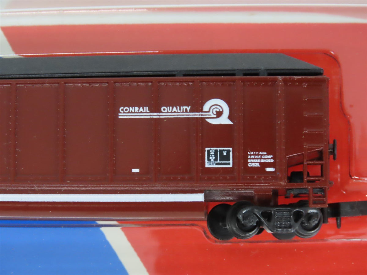 LOT of 4 N Scale E&amp;C Shops CR Conrail &amp; SP Southern Pacific Hoppers &amp; Gondolas
