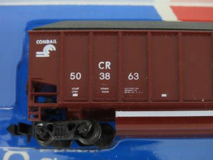 LOT of 4 N Scale E&C Shops CR Conrail & SP Southern Pacific Hoppers & Gondolas