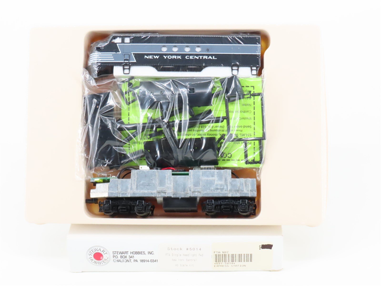 HO Scale Stewart 5014 NYC New York Central FTA Diesel Locomotive No#