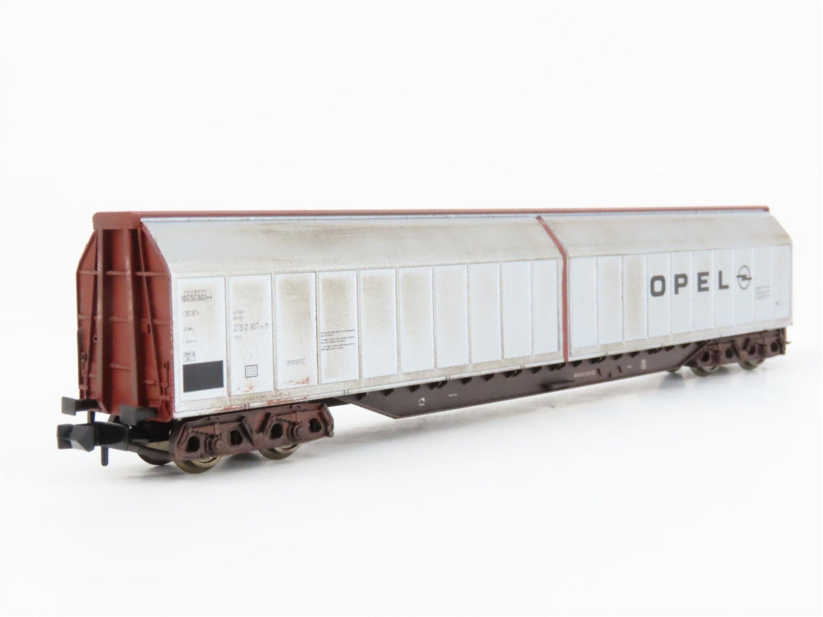 N Scale Arnold 4721 Opel Sliding Wall Wagon - Custom Weathered