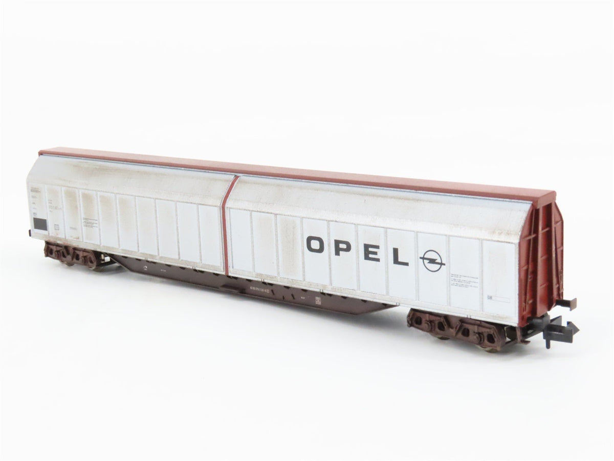 N Scale Arnold 4721 Opel Sliding Wall Wagon - Custom Weathered