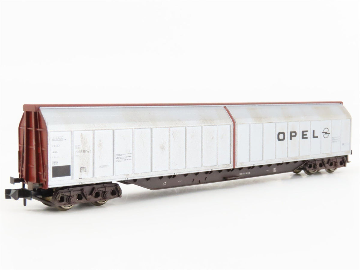 N Scale Arnold 4721 Opel Sliding Wall Wagon - Custom Weathered