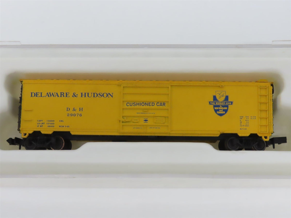LOT of 9 N Scale Con-Cor UP, D&amp;H, N&amp;W, NYC, D&amp;RGW, UTLX, SP Freight Cars