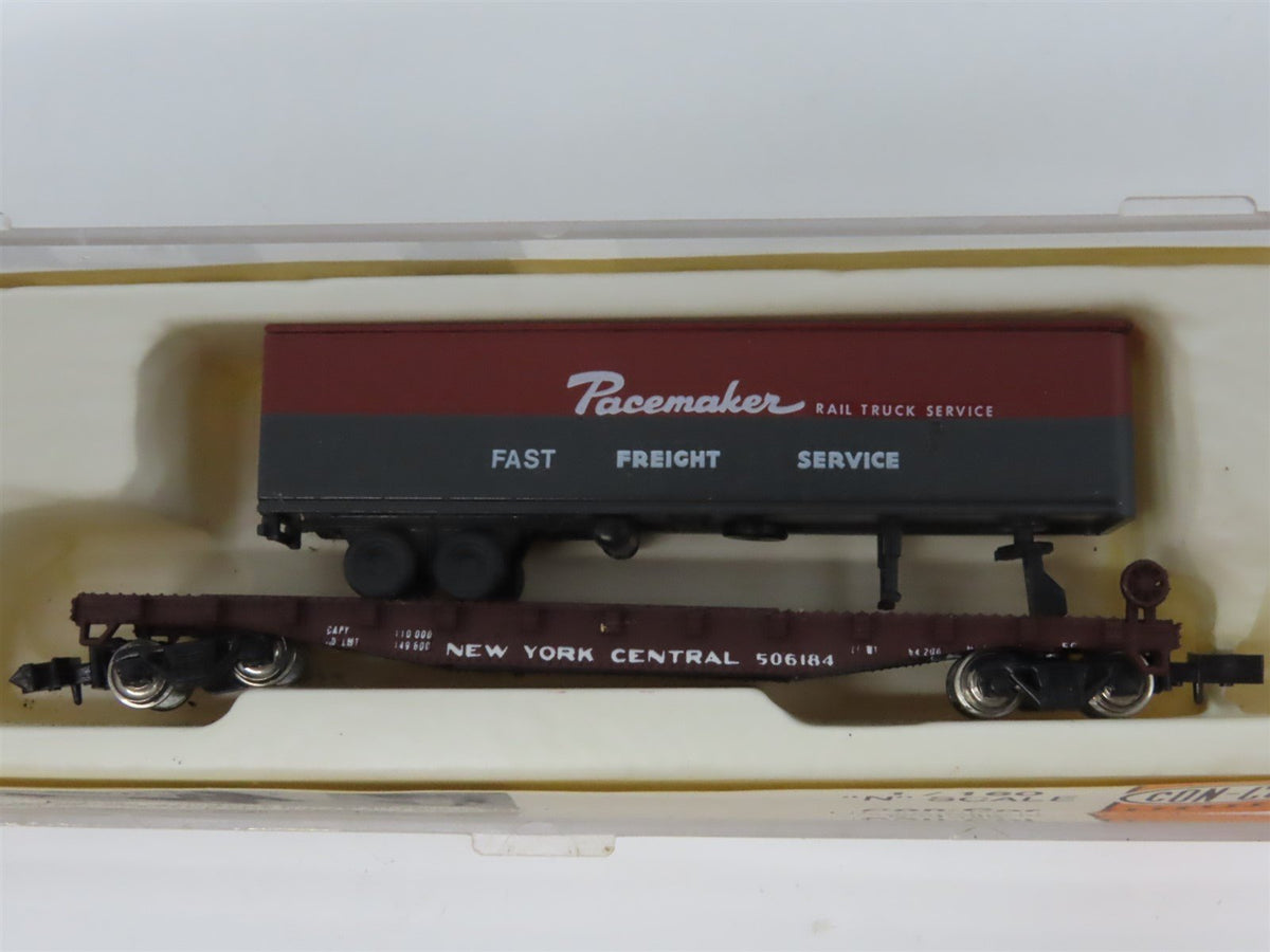 LOT of 9 N Scale Con-Cor UP, D&amp;H, N&amp;W, NYC, D&amp;RGW, UTLX, SP Freight Cars
