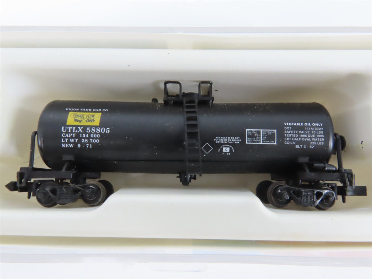LOT of 9 N Scale Con-Cor UP, D&amp;H, N&amp;W, NYC, D&amp;RGW, UTLX, SP Freight Cars