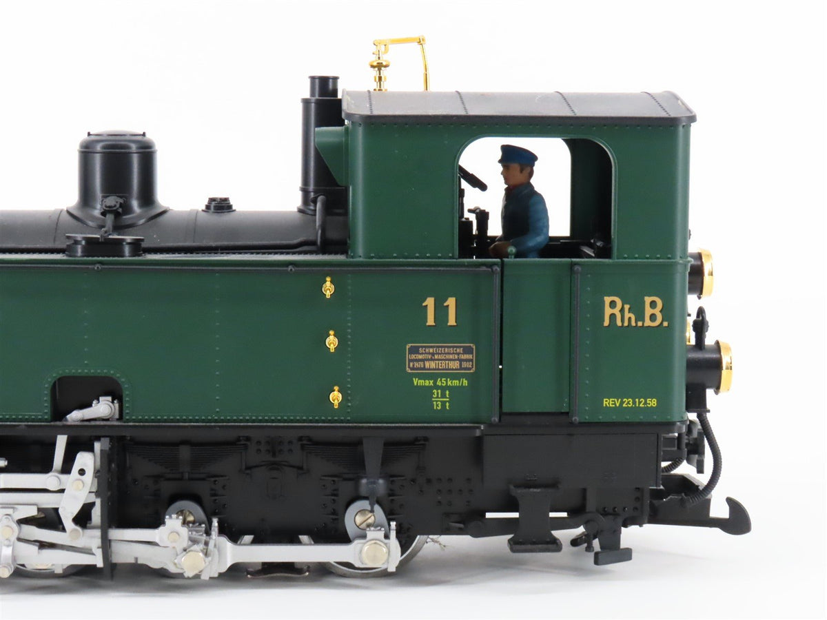 G Scale LGB 20272 RhB &quot;Heidi&quot; 3/4 Steam Locomotive #11 w/ DCC &amp; Sound