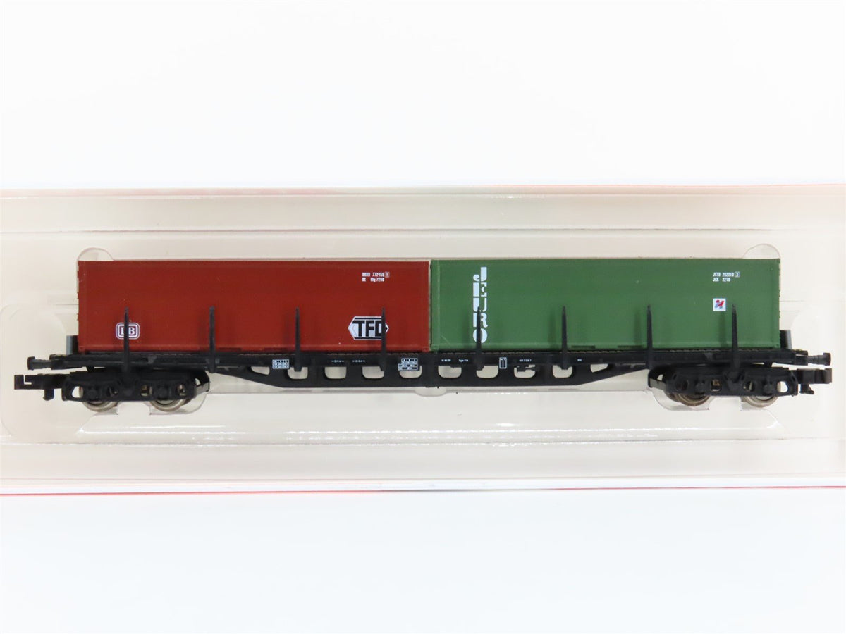 N Scale Arnold 4752 DB TFG Jeuro Container Carrier Wagon